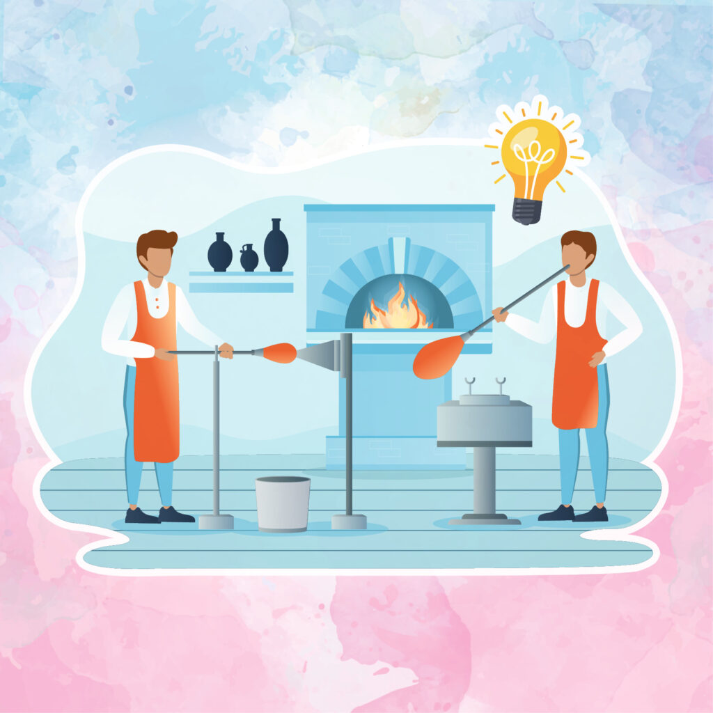 Leuchtröhrenglasbläser